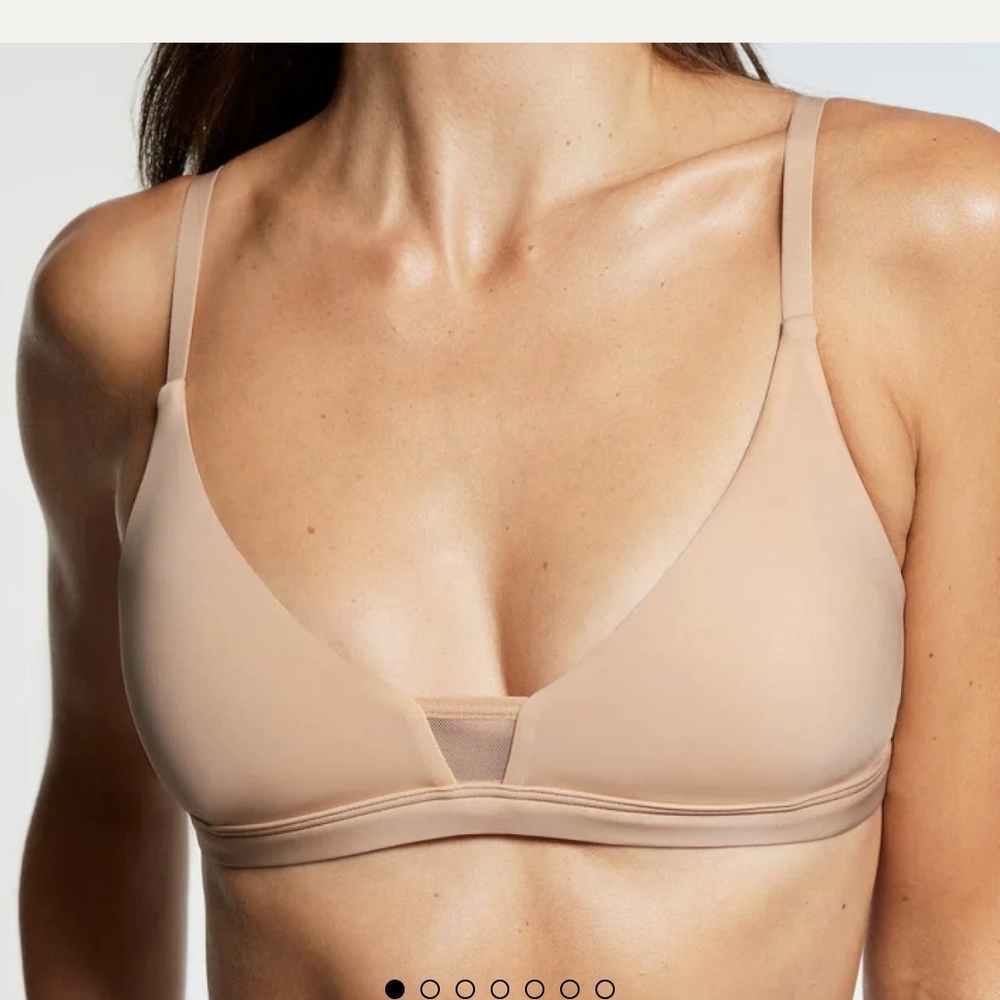 Pepper Limitless Wirefree Scoop Bra, Buff, M Mediun
